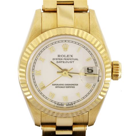 rolex donna oro piccolo usato|cerchi rolex second hand.